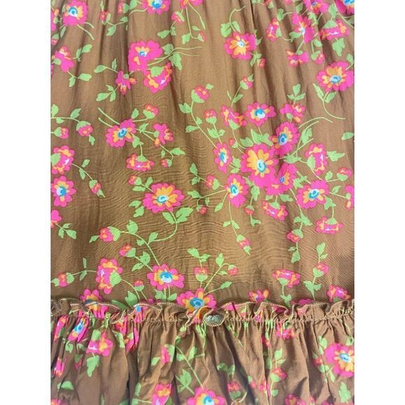 Matilda Jane On A Whim Tank Top Ruffle Hem Floral 27637T Small NWT - Picture 5 of 6